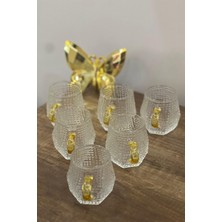 Gilli Store Altın Kulplu Kahve Bardağı Espresso Bardağı 150ML 6'lı