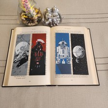 4 Lü  Star Wars Kabartmalı Kitap Ayracı Seti 3D 3 Boyutlu Altındal Home