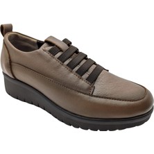 Çiğdem Kundura Terracrest Deri Kadın Günlük Ortopedik Ayakkabı Terracrest Taba 39