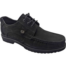 Çiğdem Kundura Derimas 2601 Brumel Nubuk Deri Ayakkabı Derimas 2061 Siyah 41