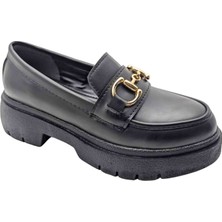 Çiğdem Kundura Everventure Kadın Oxford Ayakkabı Everventure Siyah 36