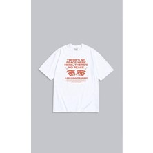 Oversize Dısappear Baskılı Unisex T-Shirt