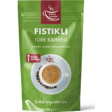 Kahve Tiryakisi Fıstıklı Türk Kahvesi 200 gr Paket