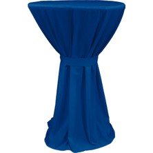 Berlın Bıstro Masa Örtüsü 60 cm Çap - Corn Mavi
