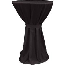 Berlın Bıstro Masa Örtüsü 60  cm  Çap - Antrasit