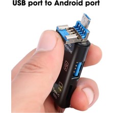 UltraTekno SDA-103 Type-C To USB 3.0 Flash Otg Veri Aktarım Sd Tak Çalıştır Kart Okuyucu Çevirici