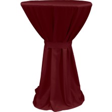 Berlın Bıstro Masa Örtüsü 60 cm Çap - Bordo