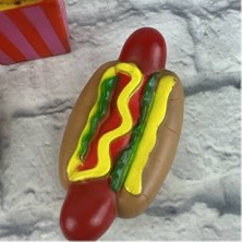 Cngzhn Hot Dog Sesli Köpek Oyuncağı