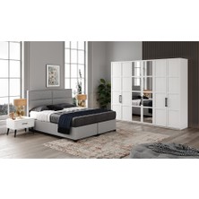 Cadde Yıldız Liya Yatak Odası - Beyaz