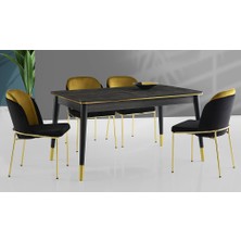 Cadde Yıldız Kristal Yemek Masası Takımı