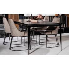 Cadde Yıldız Ottova Yemek Masası Takımı