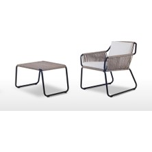 Riva K Ikili ve Puflu Sandalye