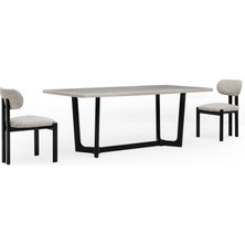 Cadde Yıldız Liva Yemek Masası Takımı