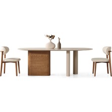 Cadde Yıldız Maison Yemek Masası Takımı - Ceviz