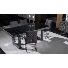 Cadde Yıldız Nepal Luxury Yemek Masası Takımı V2