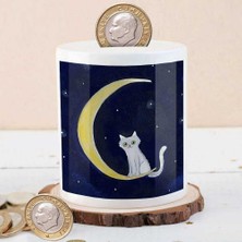 Asilmeydan Ay Üstünede Kedicik Para Birikim KUMBARASI-2147615694 2694