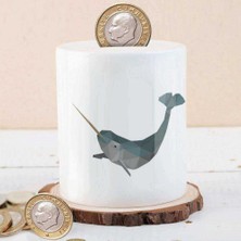 Asilmeydan Geometrik Şekilli Kılıç Balığı Para Birikim KUMBARASI-6237384506