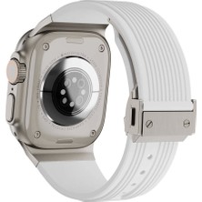 Lopard Apple Watch Uyumlu 10 Serisi 46MM KRD-113 Spor Silikon Kordon | Apple Watch Uyumlu Için Modern Uyum