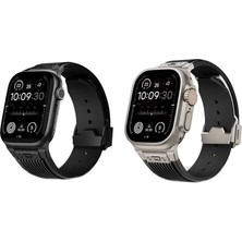 Lopard Apple Watch Uyumlu 10 Serisi 46MM KRD-113 Spor Silikon Kordon | Apple Watch Uyumlu Için Modern Uyum