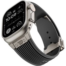 Lopard Apple Watch Uyumlu 10 Serisi 46MM KRD-113 Spor Silikon Kordon | Apple Watch Uyumlu Için Modern Uyum