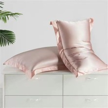 Boby Silk - Peony Luxury Çerçeve %100 Dut Ipek Yastık Kılıfı