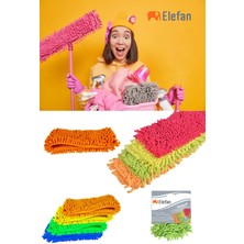 Elefan Makarna Mop Yedeği 40 cm Karışık Renk