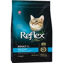Reflex Plus Adult Somonlu Kısırlaştırılmış Kedi Maması 8 kg