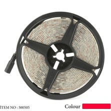 ATEK LED 5 Metre Şerit LED Kırmızı Animasyonlu 12 Volt