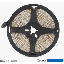 ATEK LED 5 Metre Mavi Kumandalı Şerit LED Seti - 12v