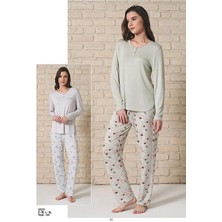 Pijadore 1727  Uzun Kol  Pijama Takım