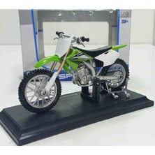 Maisto 1:18 Kawasaki Kx 250 F Motosiklet