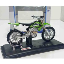 Maisto 1:18 Kawasaki Kx 250 F Motosiklet