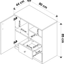 Çok Amaçlı Dolap -Kahve Köşesi