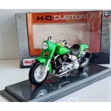 Maisto 1:18 H. D 2000 Flstf Street Stalker Motosiklet