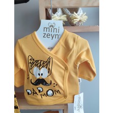 Minilkabebe Dad-Mum Hastane Çıkış Seti 5 Li Sarı