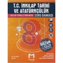 Mozaik Yayınları Mozaik 8. Sınıf LGS Matematik Soru Bankası - Fen Bilimleri Soru - Türkçe Soru Bankası - T.C. İnkılap Tarihi ve Atatürkçülük Soru Bankası 4'lü Set