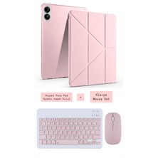 EHZ Teknoloji Xiaomi Poco Pad Uyumlu Kapak Kilif + Bluetooth Klavye Mouse Set