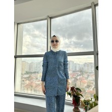 Touche Denim Efektli Payet Gömlek