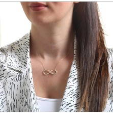 Çelikoğlu Kuyumculuk 8 Ayar Altın  Sonsuzluk  Kolye1,68 gr