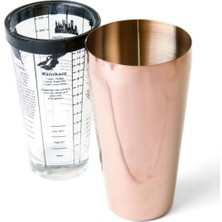 Woodhub Boston Kokteyl Shaker Bakır 700 cl