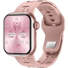 Hk9 Mini Plus 41MM Amoled Ekran Titanyum Case Çift Kordonlu Akıllı Saat