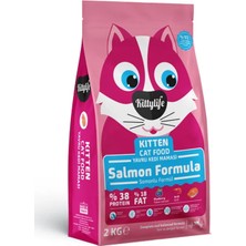 Kittylife Kitten Salmon 2 kg Kedi Maması