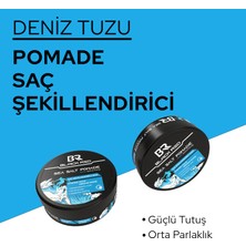 Black & Red Wax Saç Şekillendirici Wax Sea Salt Pomade Deniz Tuzlu Wax Erkek Güçlü Tutuş - 120 ml