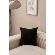Bugi Home Collection Tek Renk Tekli Kırlent Kılıfı Yeşil Rengi 43X43