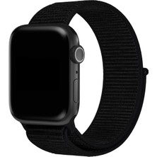 Lopard Apple Watch Uyumlu 46MM Naylon Örgü Hasır Kordon Krd-91