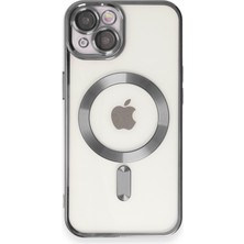 Newface Iphone 15 Kılıf Kross Magneticsafe Kapak - Titan Gri 13