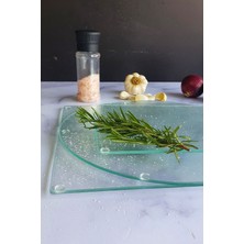 Woodhub Cam Kesme Tahtası  Cam Kesme Tablası  3'Lü Takım  Buzlu Cam