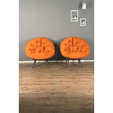 Hmplast Luxury Çok Fonksiyonlu 2'li Berjer Koltuk & Yatak Olabilen Minder | Şık, Pratik, Modern ve Konforlu Tasarım