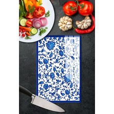 ALM Home Cam Kesim Panosu Blue Blanc 1 Parça 20 x 30 cm Mavi