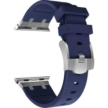 Lopard Apple Watch Uyumlu 42MM 44MM Silikon Pratik Kordon Krd-89